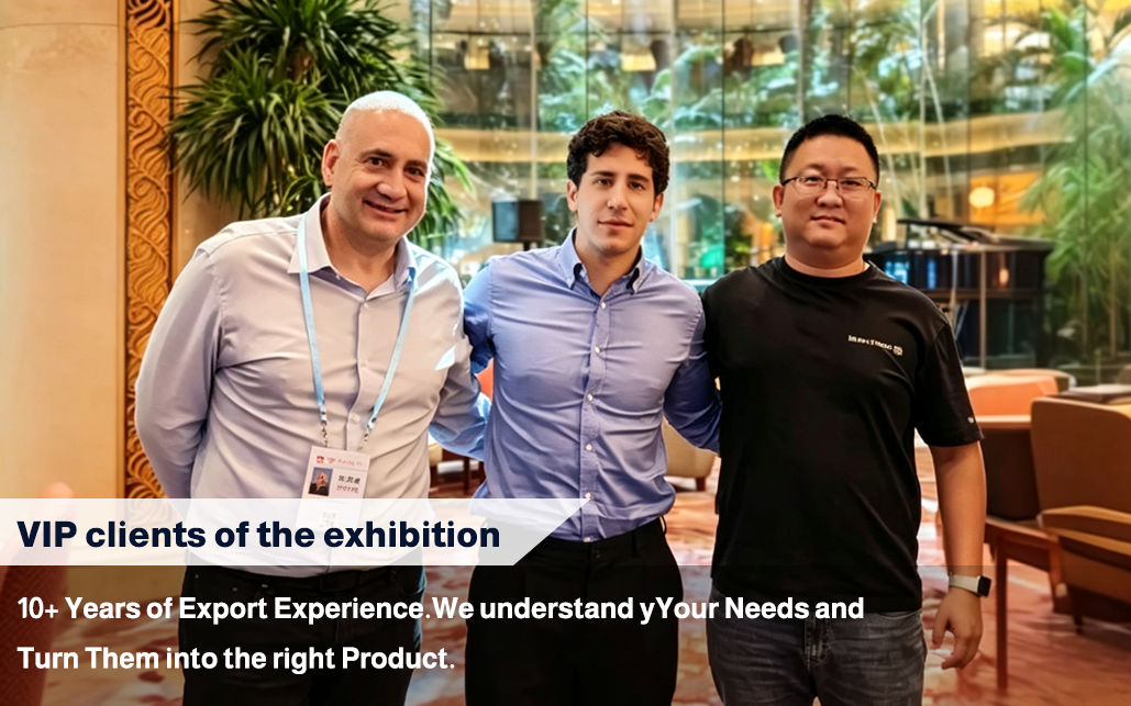 VIP clients of the exhibition
